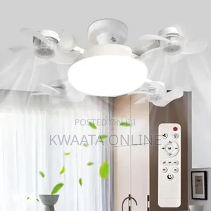 Drone Fan Light – 3-Blade Ceiling Fan With LED Light & Remote