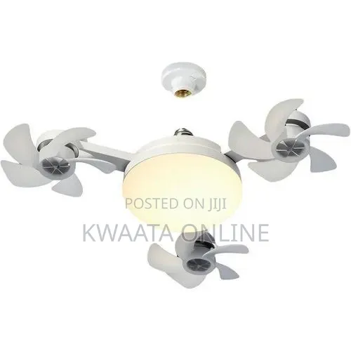Drone Fan Light – 3-Blade Ceiling Fan With LED Light & Remote