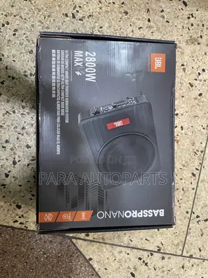 Under-Seat Car Subwoofer JBL Basspro