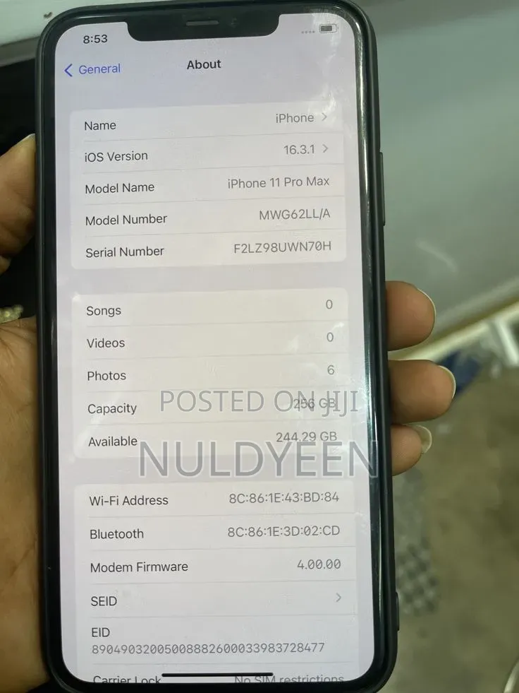 Apple iPhone 11 Pro Max 256 GB