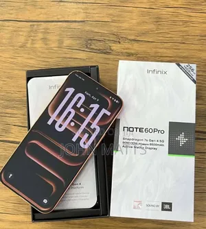 New Infinix Note 60 Pro 256 GB Orange