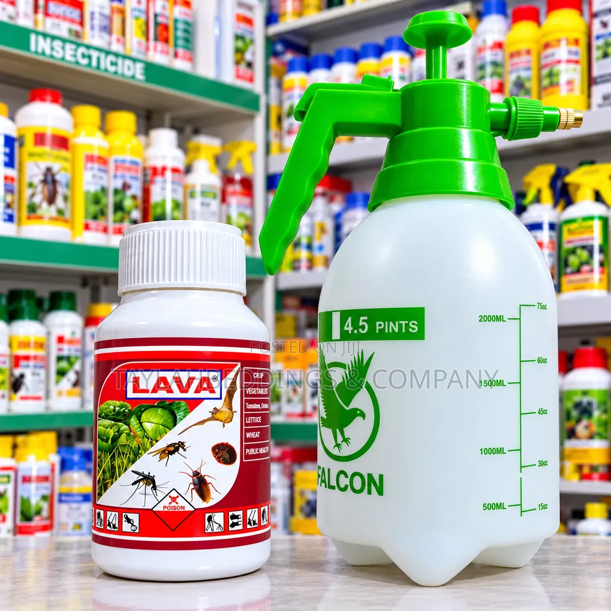 LAVA Insecticide Bedbug & 2L Pressure Sprayer Combo – Pest Control Kit