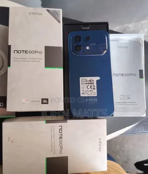New Infinix Note 60 Pro 256 GB Blue