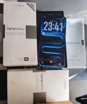 New Infinix Note 60 Pro 256 GB Blue