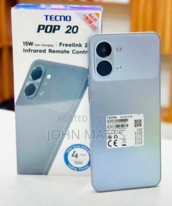 New Tecno Pop 20 64 GB Blue