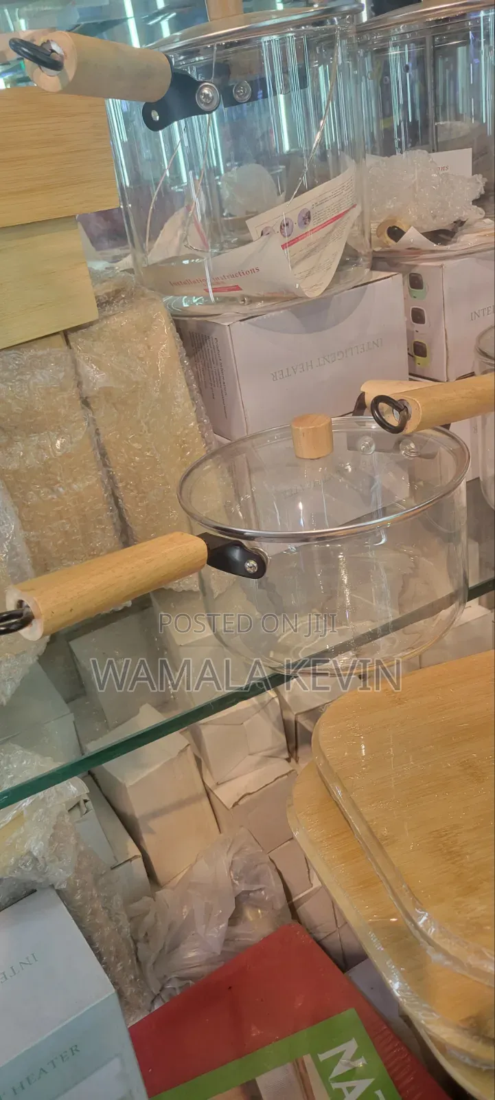 Glass Cooking Pots