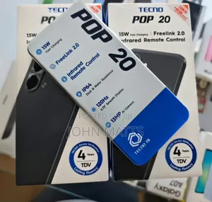 New Tecno Pop 20 128 GB Gray