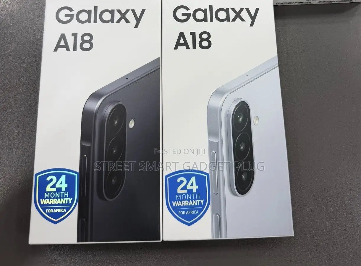 New Samsung Galaxy A18 128 GB Black