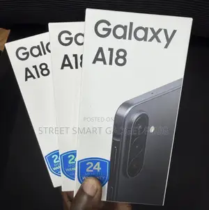 New Samsung Galaxy A18 128 GB Black