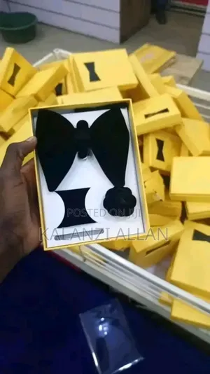 Mustard Velvet Bowties