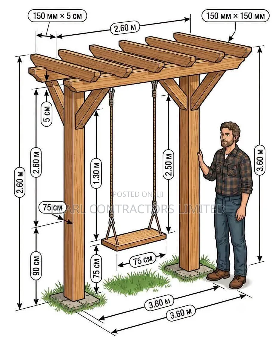 Pergola Garden Shades From 400,000/- Per Square Meter