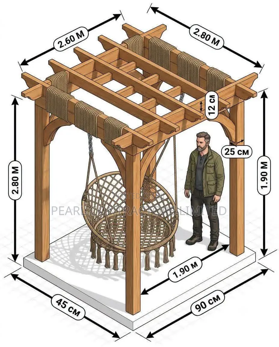 Pergola Garden Shades From 400,000/- Per Square Meter