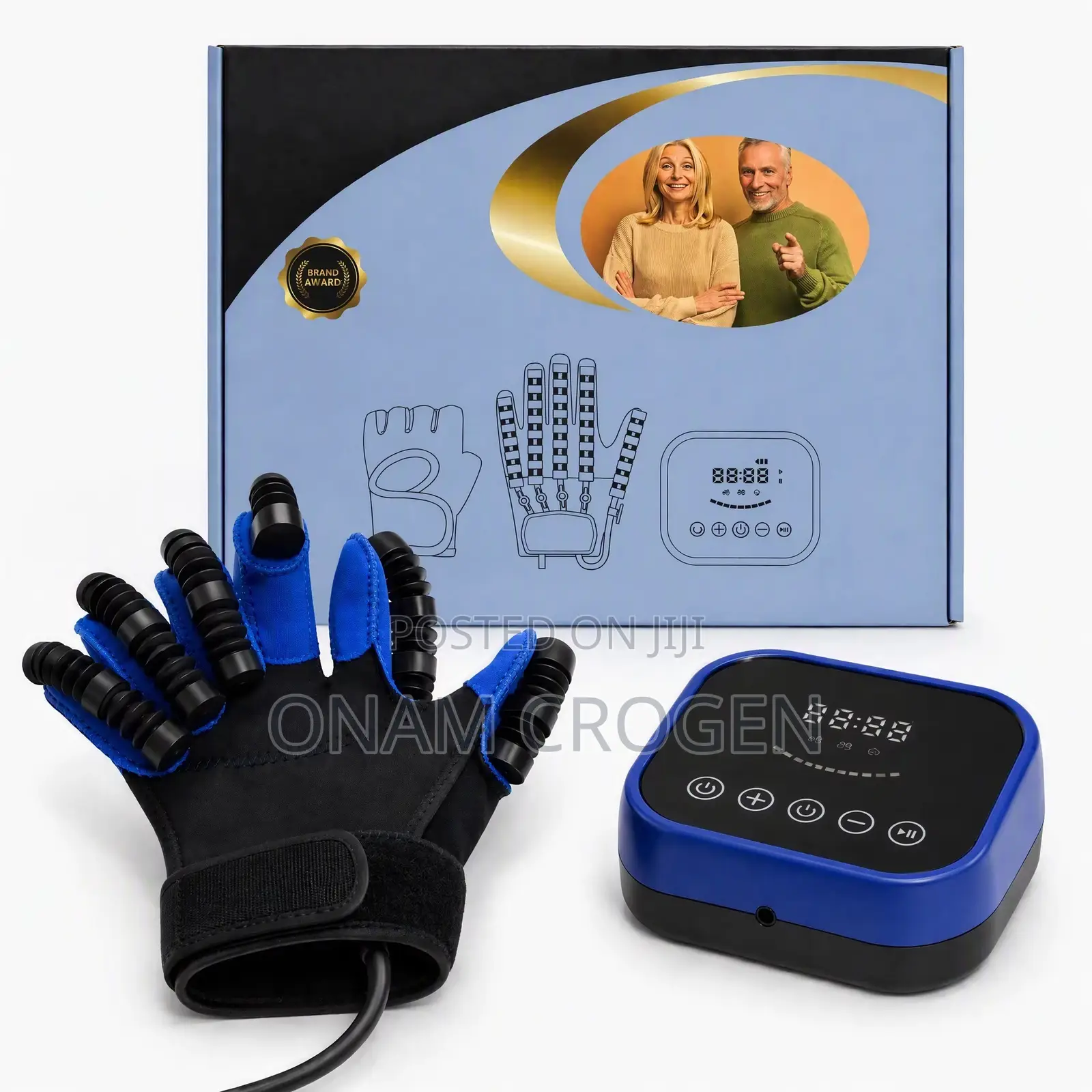 Finger Exerciser Stroke Rehabilitation Groves