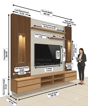 TV Stands/All Wall Unit TV Stands From 360,000/- Per Square Meter