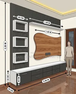 TV Stands/All Wall Unit TV Stands From 360,000/- Per Square Meter