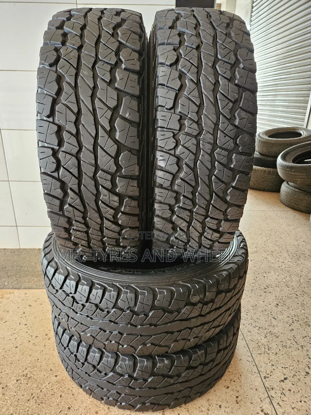 31× 10.50 R15 Dunlop Original Thailand Tires Foreign Used Tires.