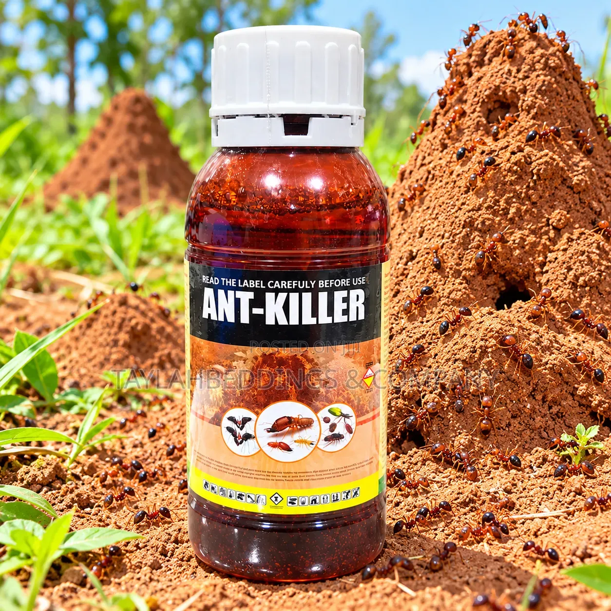 Ant-Killer Chemical – Solution for Ant Hills & Ant Infestations 500ml