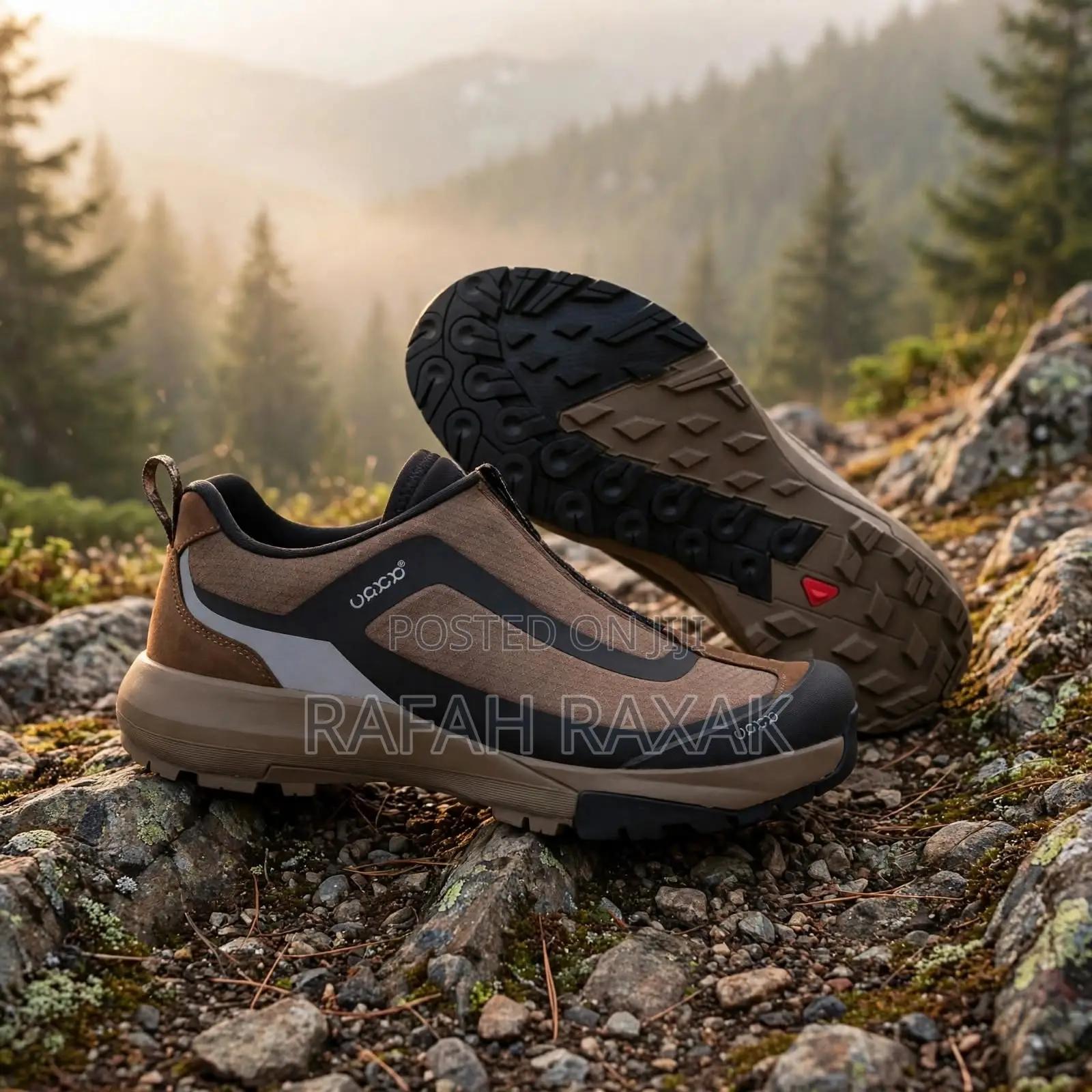 Waterproof Zip-Up Ecco Outdoor Trial Sneakers