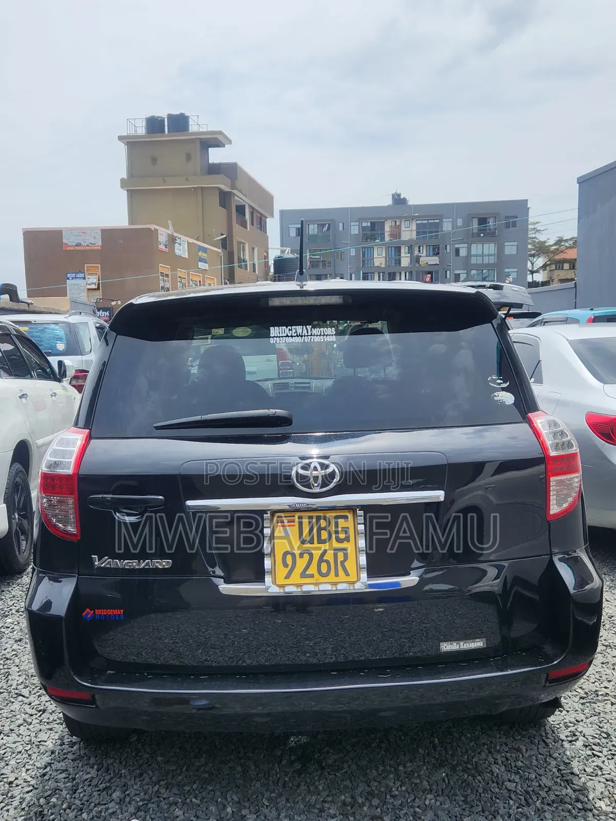 Toyota Vanguard 2009 Black
