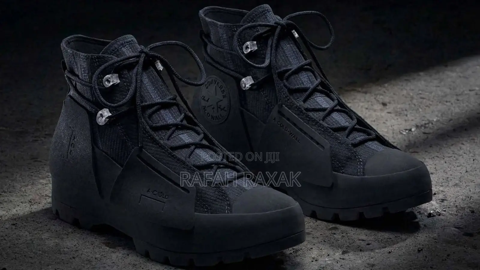 Black Converse X a Cold-Wall Chuck Taylor All Star