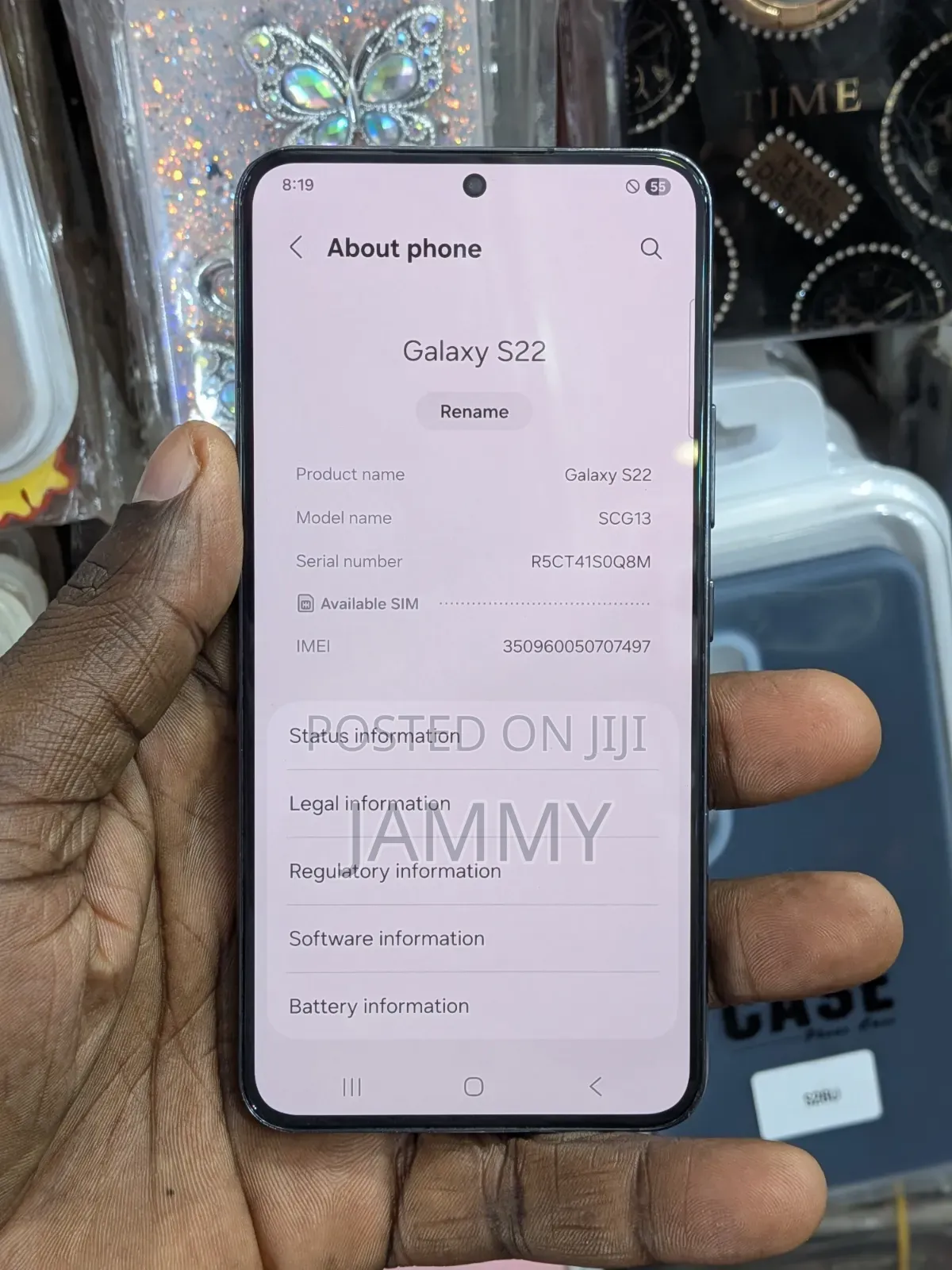 Samsung Galaxy S22 5G 128 GB Black