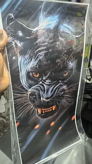 1pc Car Black Panther Art Poster