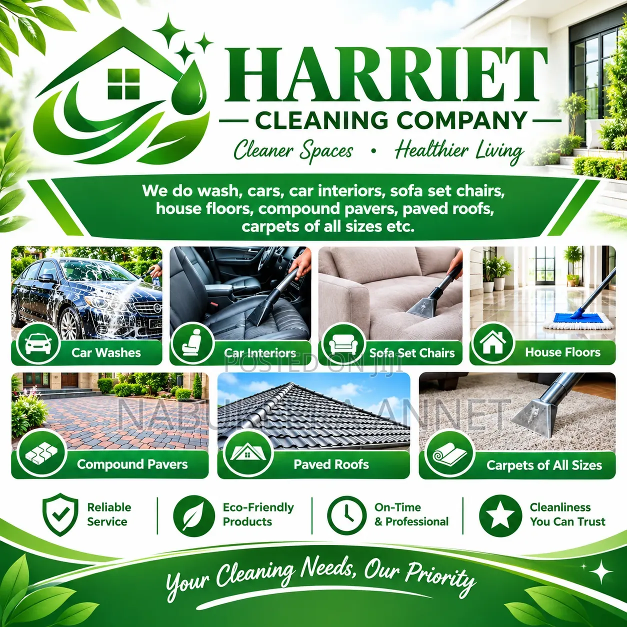 Harriet– Professional Cleaning Services