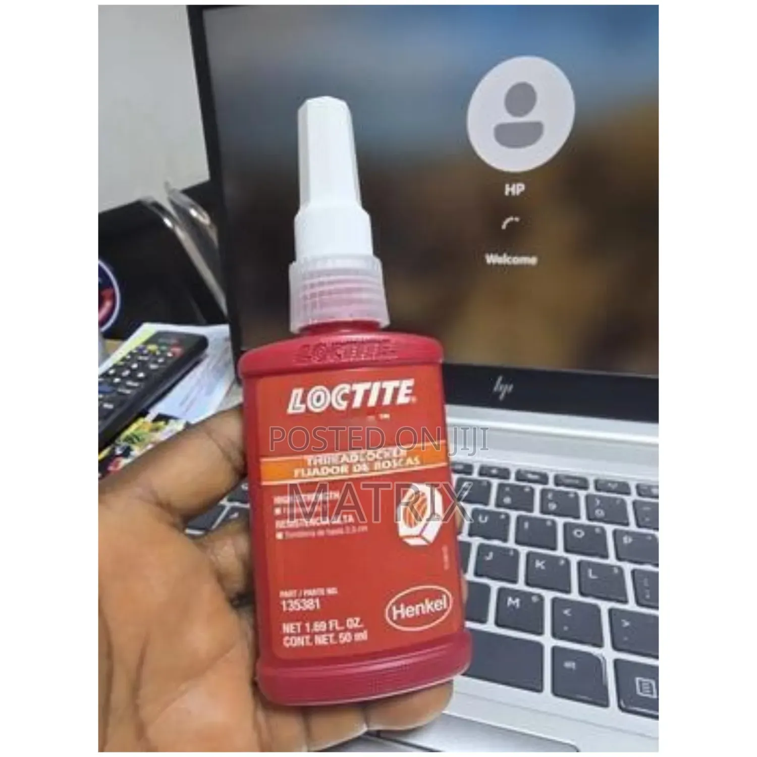 Loctite 271 High Strength Threadlocker
