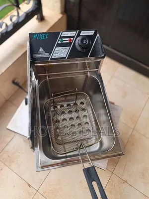 Pixel 6 Litre Single Tank Electric Deep Fryer With Adjustable Thermo