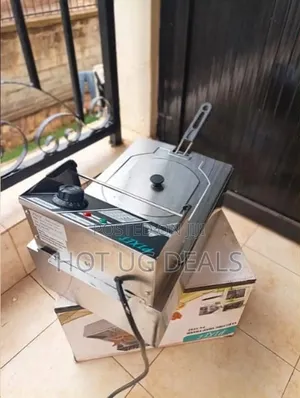 Pixel 6 Litre Single Tank Electric Deep Fryer With Adjustable Thermo