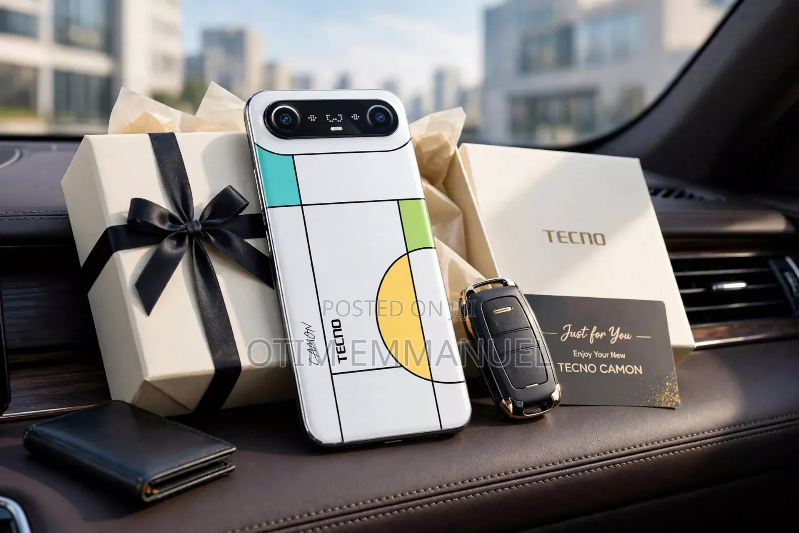 New Tecno Camon Slim 256 GB White
