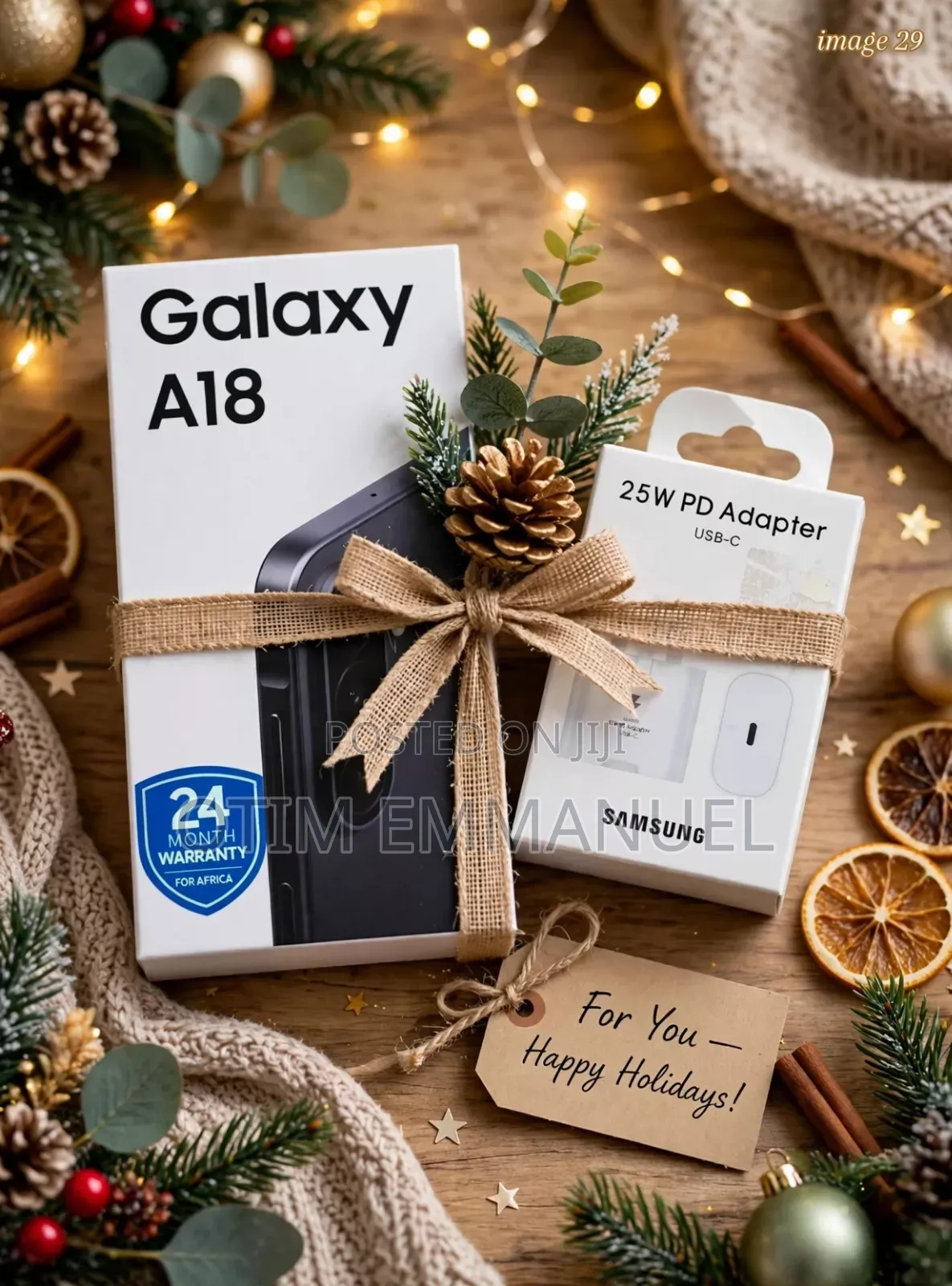 New Samsung Galaxy A18 256 GB Black
