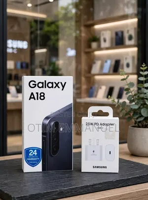 New Samsung Galaxy A18 256 GB Black