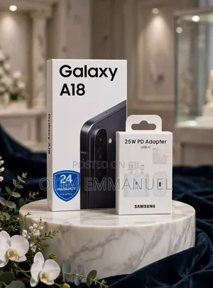 New Samsung Galaxy A18 256 GB Black