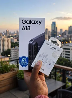 New Samsung Galaxy A18 256 GB Black