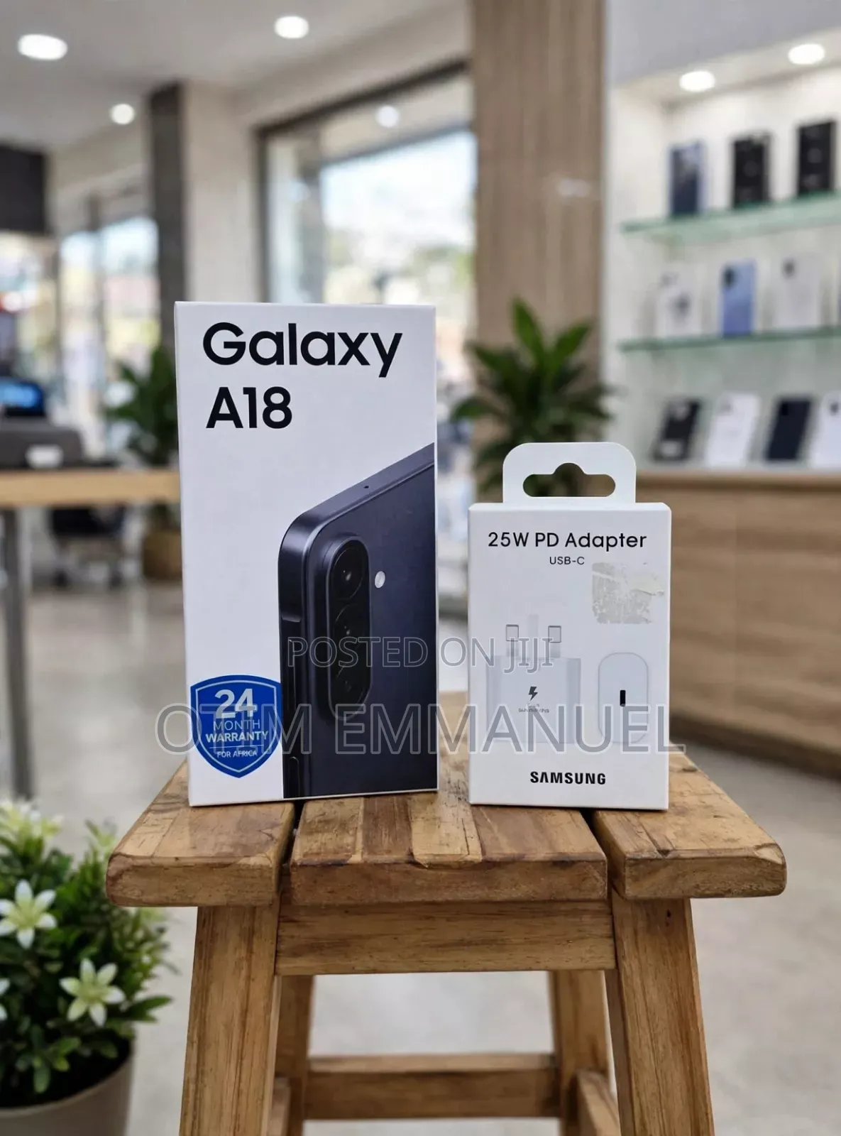 New Samsung Galaxy A18 256 GB Black