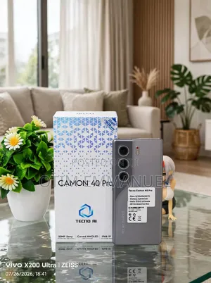 New Tecno Camon 40 Pro 5G 256 GB Gray