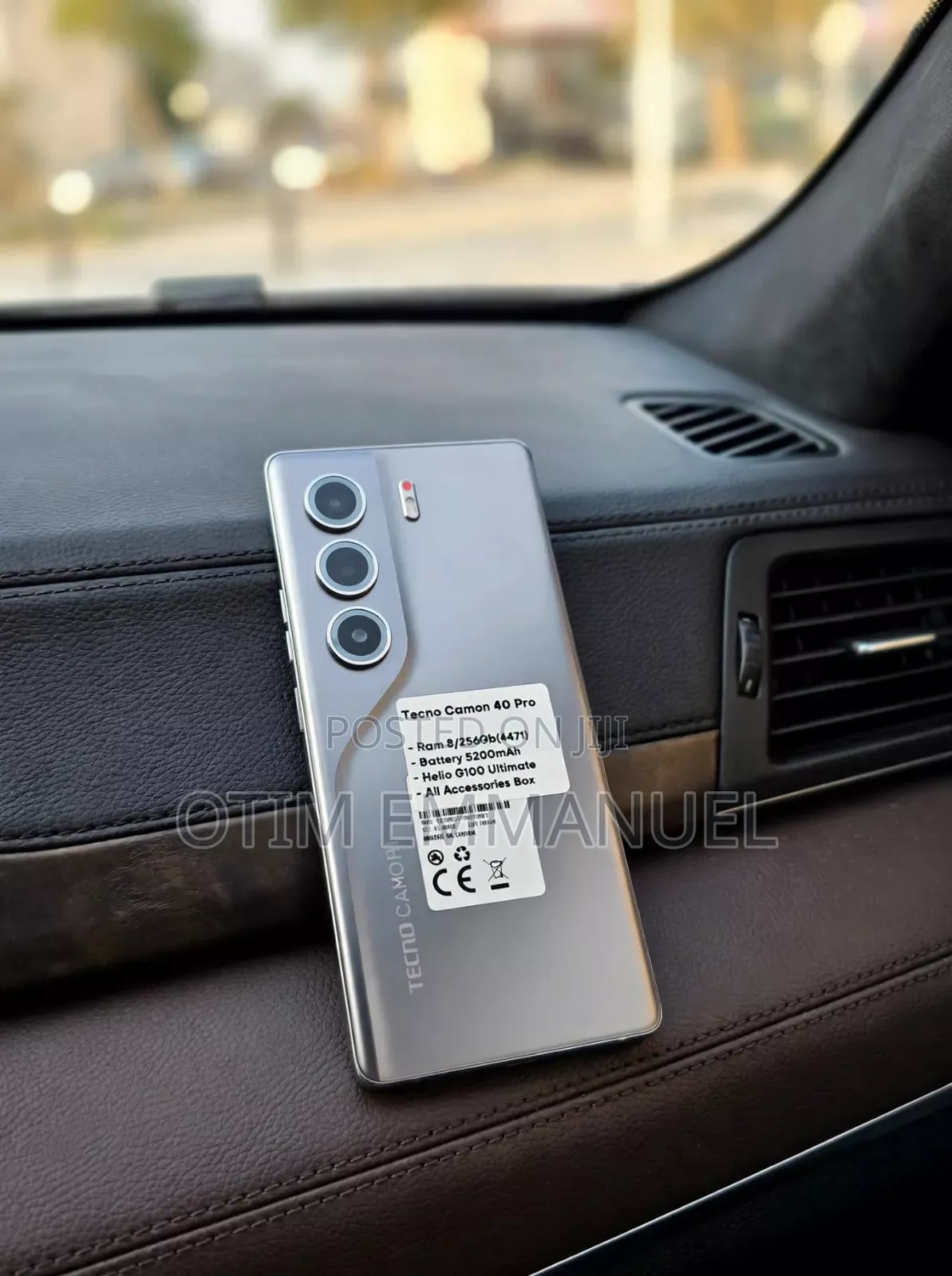 New Tecno Camon 40 Pro 5G 256 GB Gray