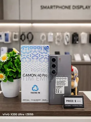 New Tecno Camon 40 Pro 5G 256 GB Gray