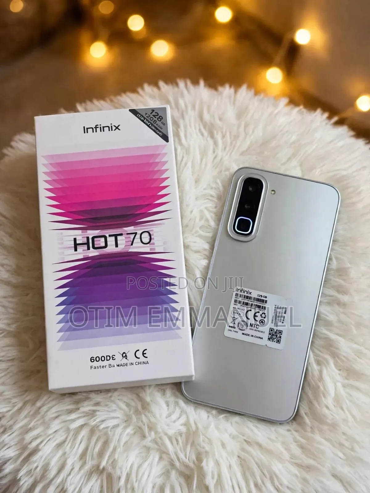 New Infinix Hot 70 256 GB White