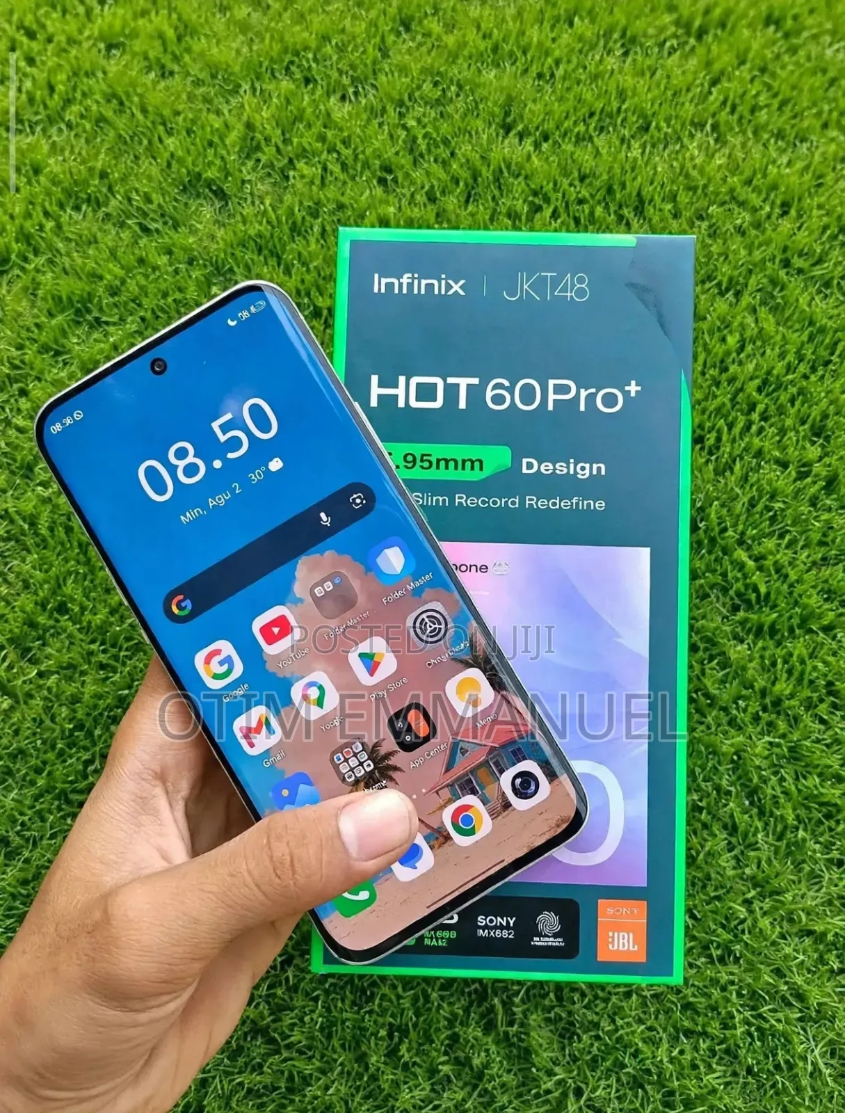 New Infinix Hot 60 Pro+ 256 GB Black
