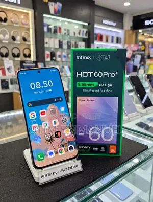 New Infinix Hot 60 Pro+ 256 GB Black