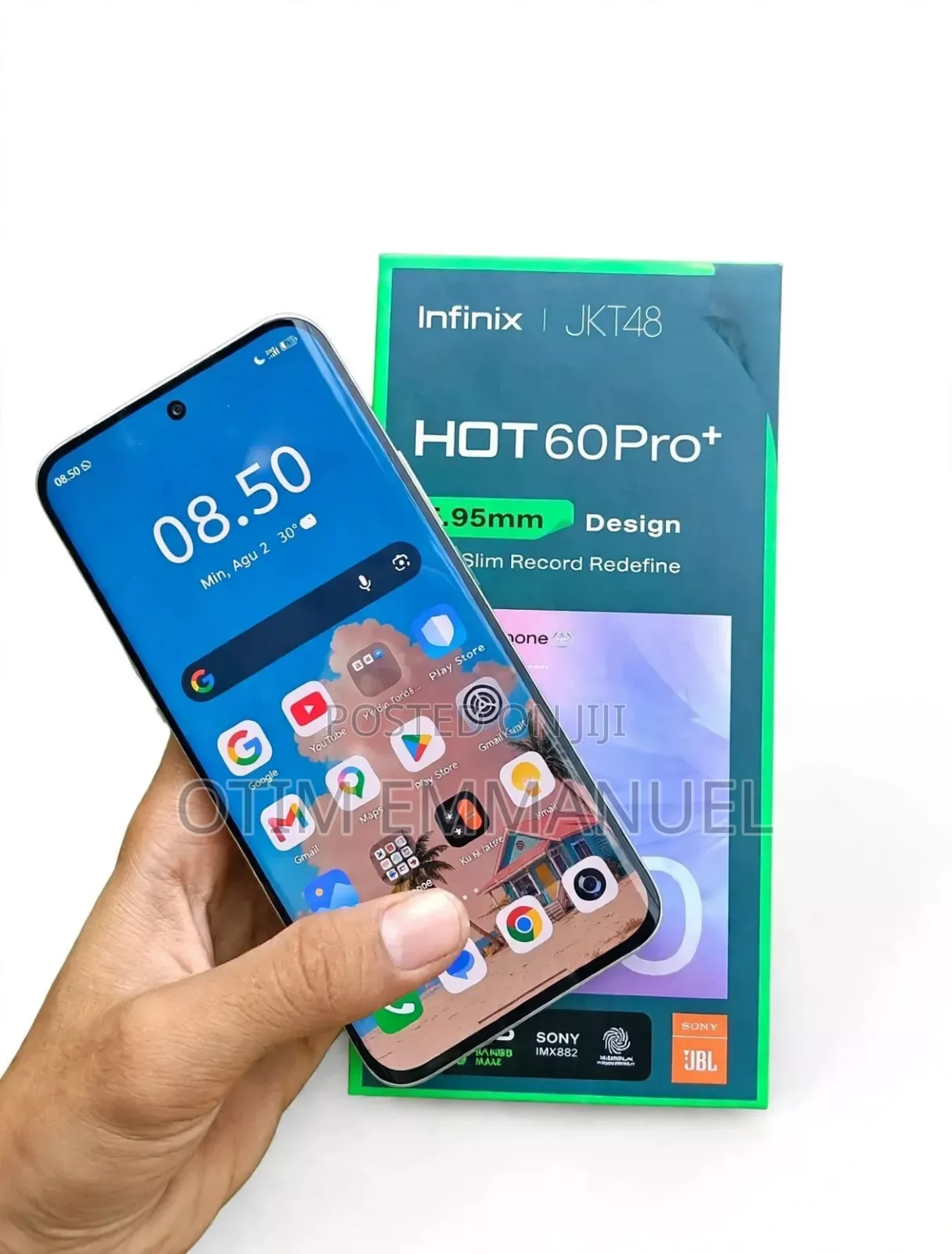 New Infinix Hot 60 Pro+ 256 GB Black