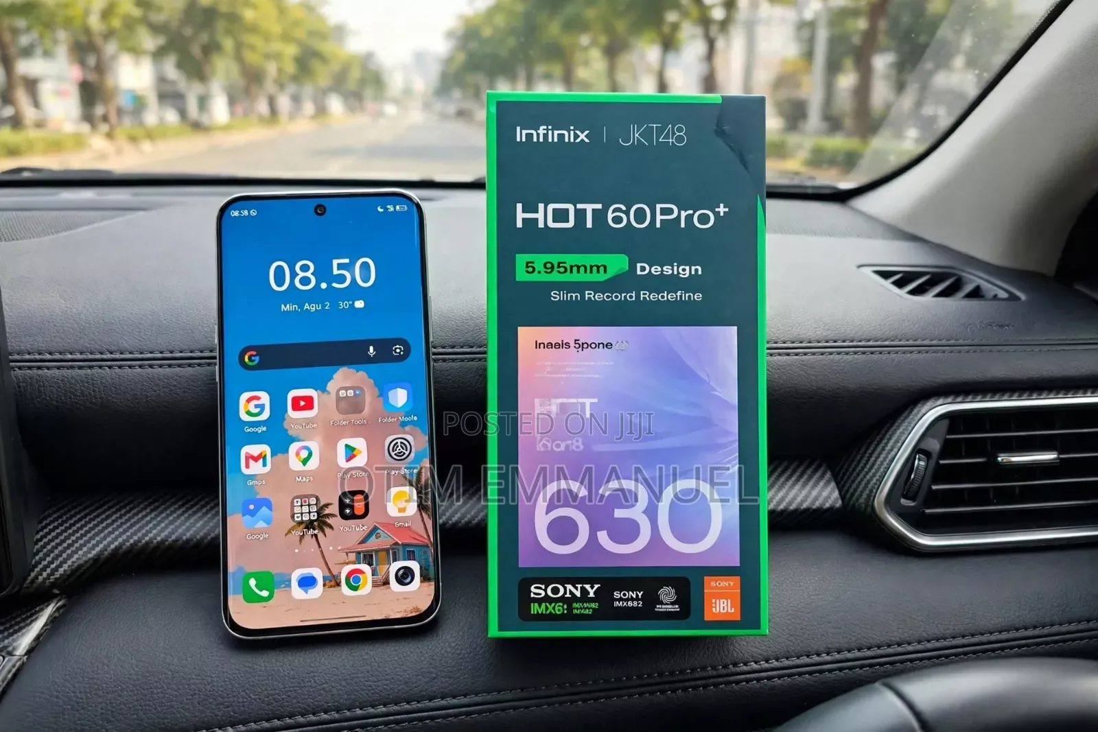 New Infinix Hot 60 Pro+ 256 GB Black
