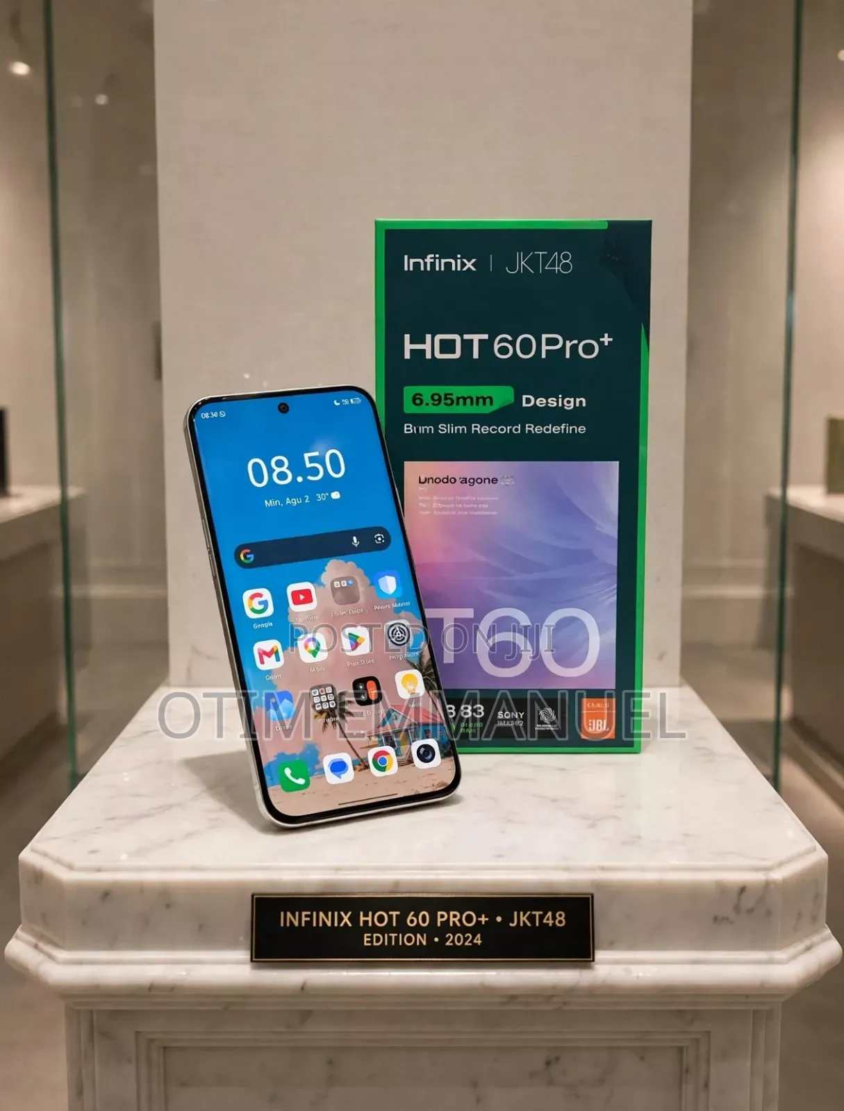New Infinix Hot 60 Pro+ 256 GB Black