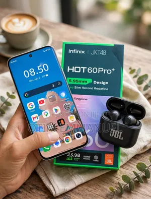 New Infinix Hot 60 Pro+ 256 GB Black