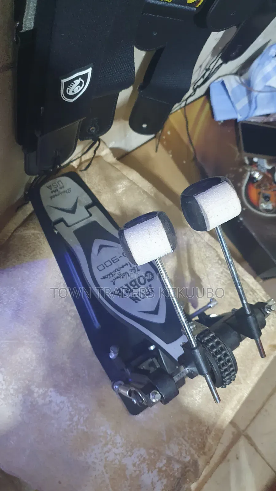 Double Kick Pedal Drums