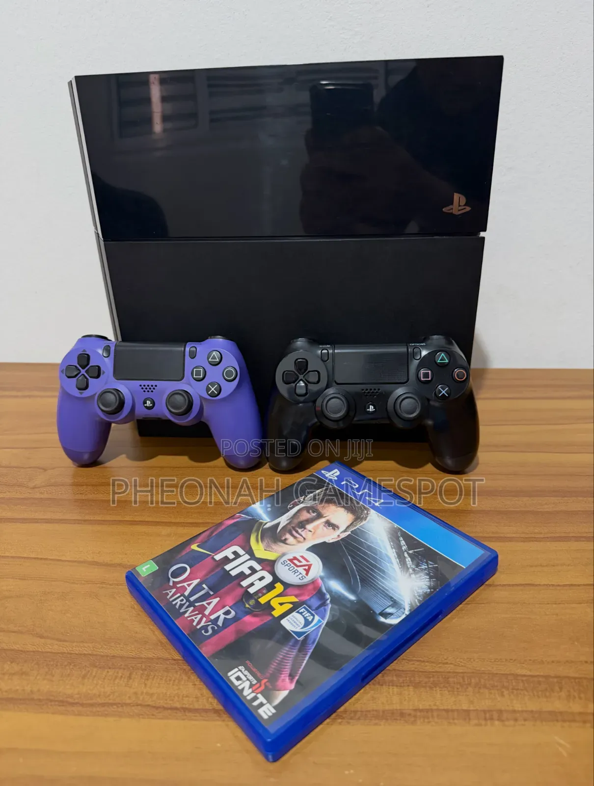 Chipped PS4, 2 Controllers, 12 Games. Better Than Your Ex.