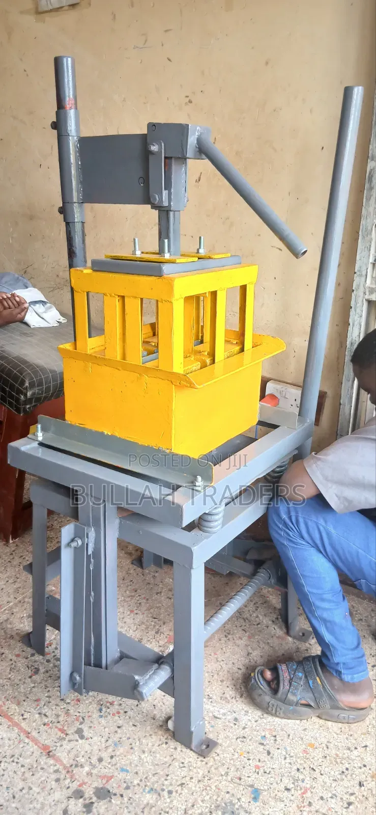 Electric Commercial Block Making Machine Double
