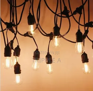 Waterproof 5mtrs Warm Filament Outdoor String Bulbs